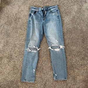 AE mom jeans